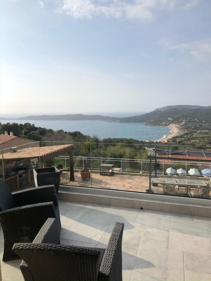 Haut De Villa - Vue Mer Avec Coucher De Soleil Cargèse Eksteriør billede